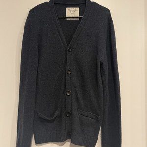 Abercrombie - Navy Cardigan with 5 buttons